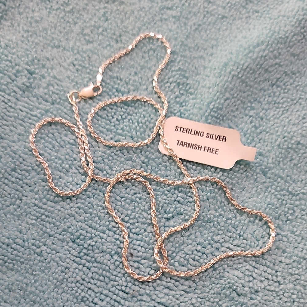 Silver Dainty Chain Necklace